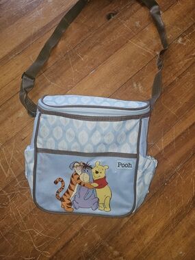 Disney Light Blue Pooh Shoulder Bag